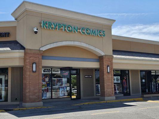 Storefront for Krypton Comics