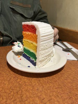 Rainbow cake