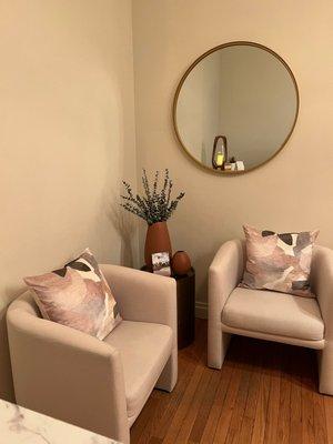 Pretty Please Facial Spa - Waiting Room