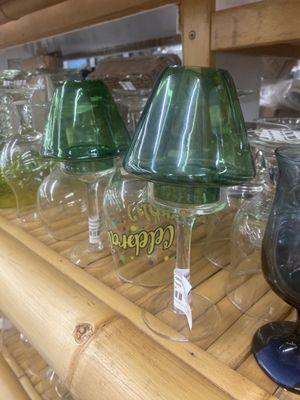 Candle holders and glasses