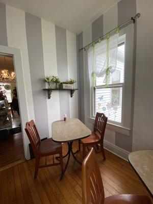 The Happy Bakery: (interior) Family dining area