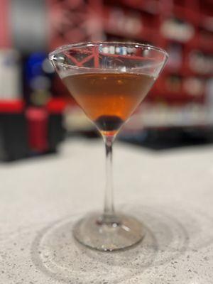 The famous Anejo Manhattan