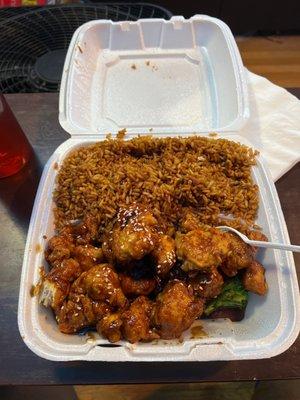 Sesame chicken