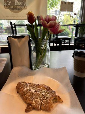 Pistachio croissant