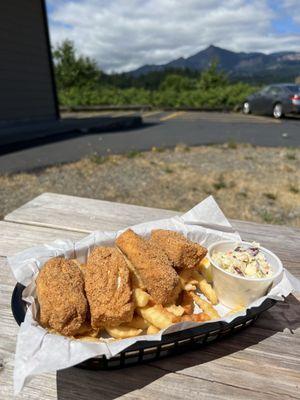 Alaskan Halibut and Chips