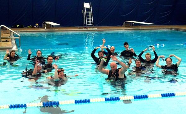 Pool Training is always fun with us.