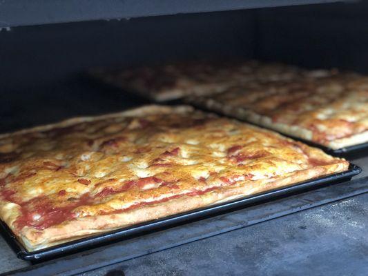 Sicilian pizza