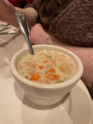 Clam chowder