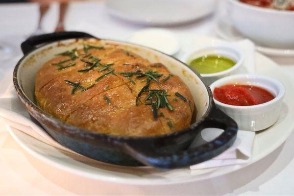 Warm Rosemary Focaccia