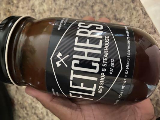 Fletcher's BBQ sauce