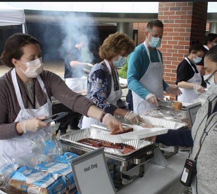 Employee appreciation cookout June 2021