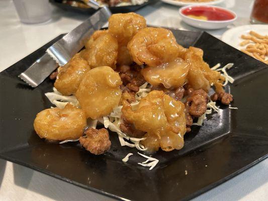 Honey walnut shrimp