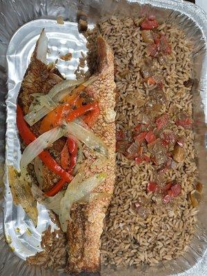 Red Snapper with Country Dry Rice