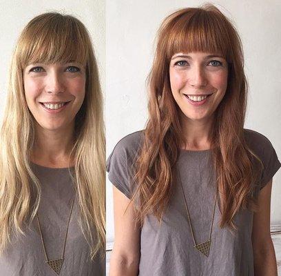 Color and cut by Christie Bazemore at Dandelion Salon