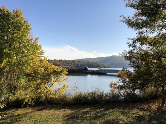 Beautiful views of the Hudson Valley and the marsh