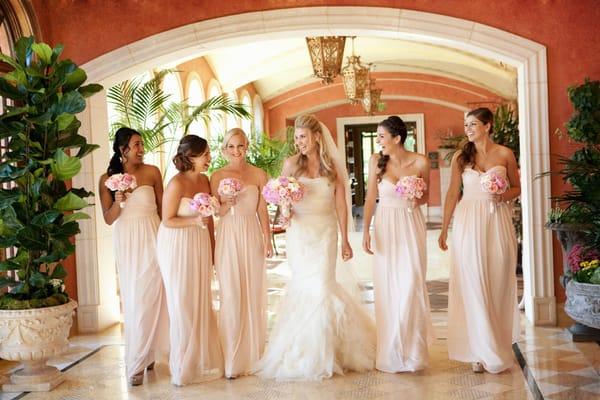 The girls having fun! Wedding at the Grand Del Mar.