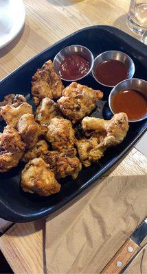 Cauliflower wings