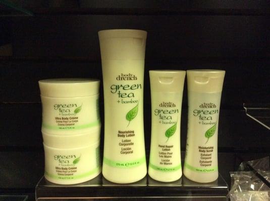 We offer products by: BODY DRENCH GRAPES HEMPZ CUCCIO NORVELL AMBERSUN ST. TROPEZ  AND MORE!!