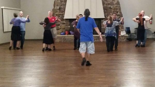 Tango group class.