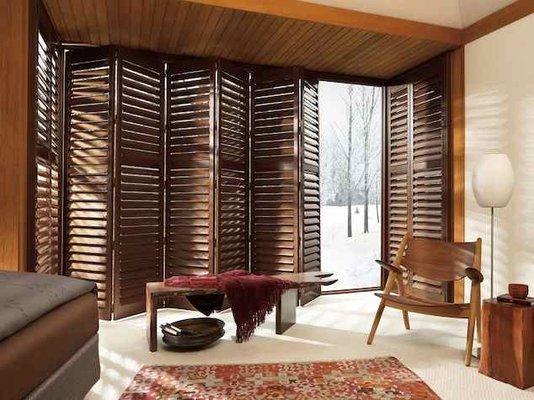 Bifold Real Wood Shutters