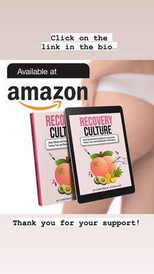 We wrote our first book! Recovery Culture: Juicy Secrets and Strategies for Liposuction, Tummy Tuck, and Brazilian Butt Lift Recovery