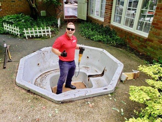 Hot Tub Removal in Fort Wayne