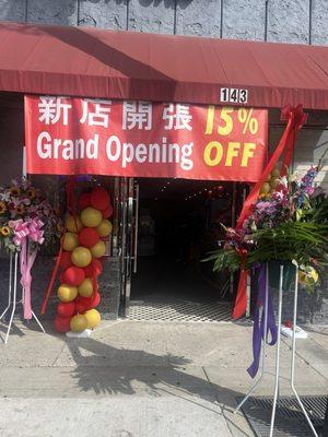 Grand opening