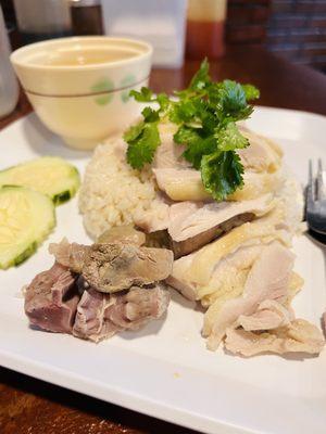 Steamed Chicken for Set 1 $11