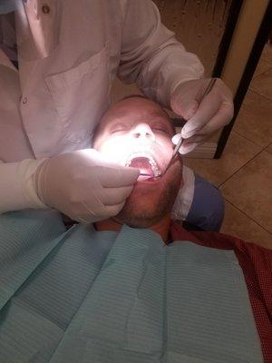 Dr. Moe is the best dentist in the AV. Great job, in and out, pain free!