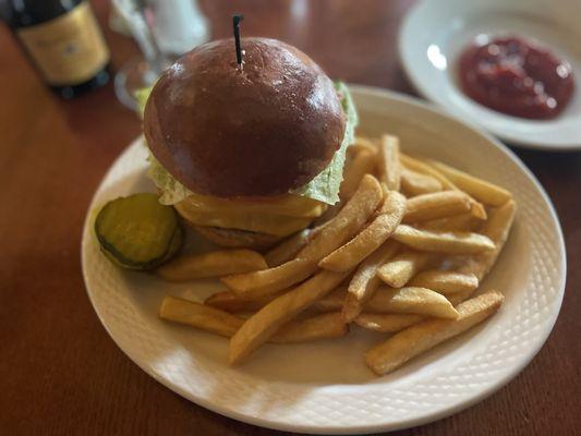 8 oz. American Burger