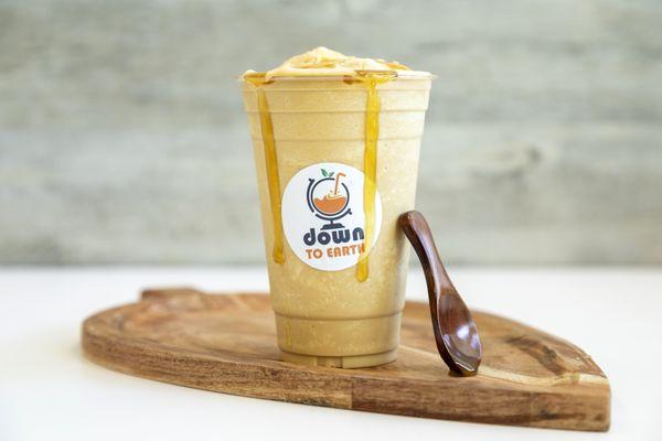 Salted caramel sea smoothie