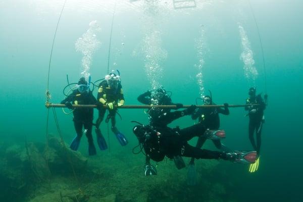 Underwater Class Group shot