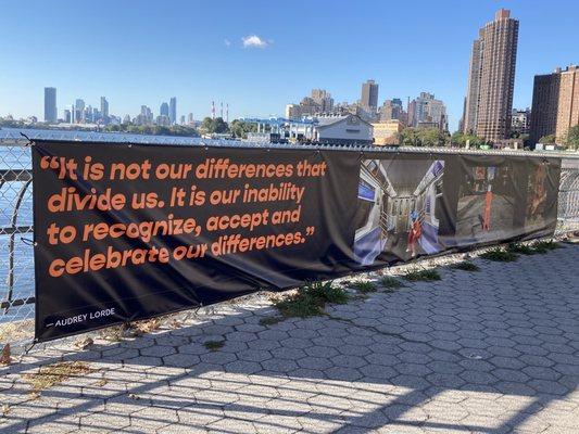 Tenth Year of the Photoville Festival. This is East River 09/19/21