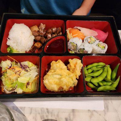 Steak bento