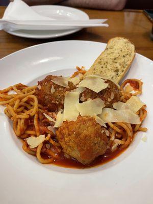 Spaghetti and Meatballs