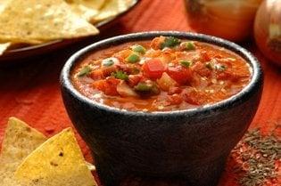 Caliente Salsa- On the hot side of medium with a kick of lemon.