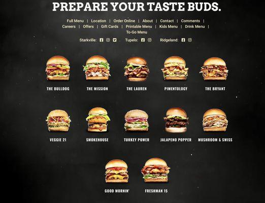 Burger Menu