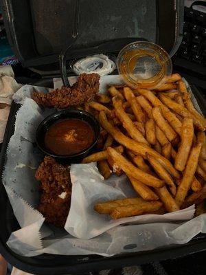 5PC CHICKEN "STRIP" COMBO