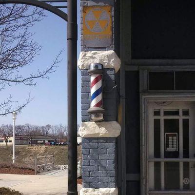 Our classic barber pole