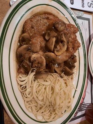 Veal marsala, very good!