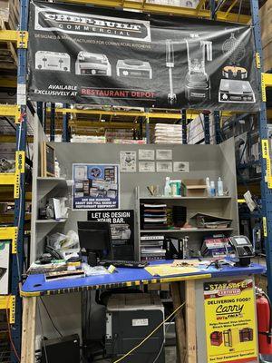 Inside Restaurant Depot, San Jose, CA.