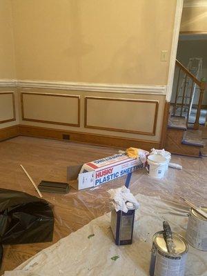 Trim painting