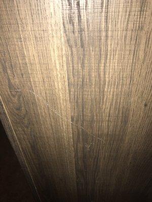 Scuffed/scratched tall dresser