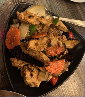 Eggplant w/ Chicken