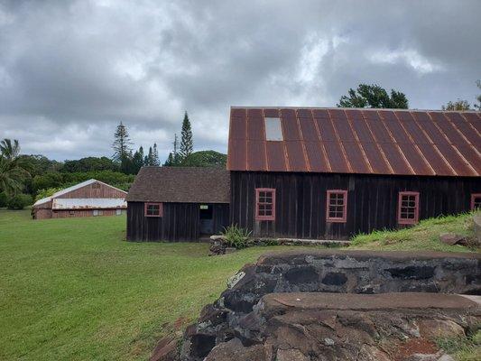 The Sugar Mill, with the Visitor Cultural Center in the back.