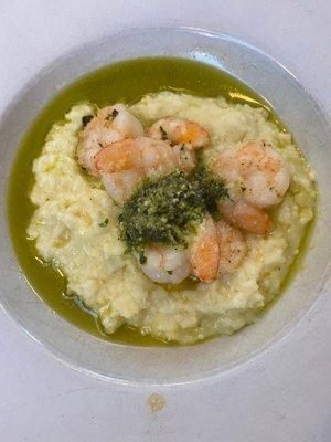 Garlic Shrimp Risotto