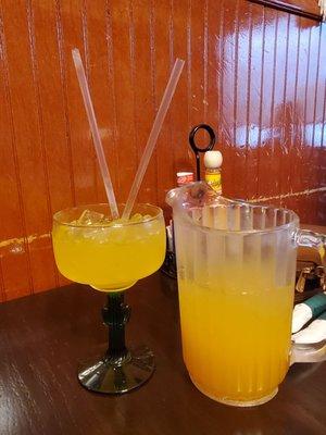 Small Pitcher of Mango Margs