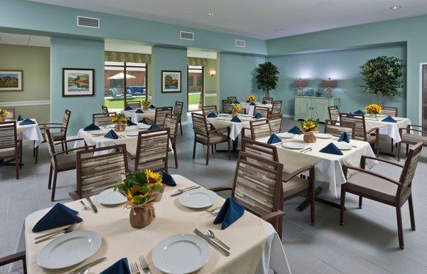 Memory Care - Dining Room