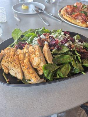 Salad with chicken