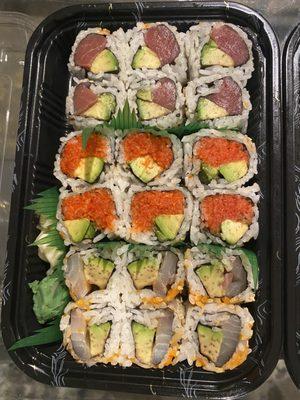 Lunch Any 3 Rolls